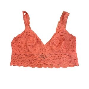 Gorgeous Coral Lace Bralette